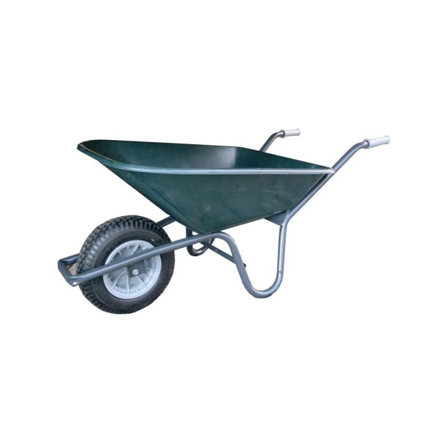 Hummer Klus- en tuinkruiwagen basic 80L groen