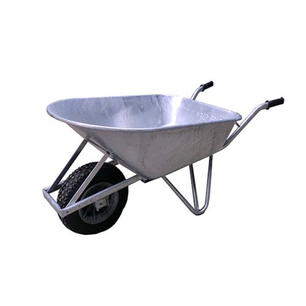 Hummer Tuin- en landbouwkruiwagen 120L met anti-lekwiel