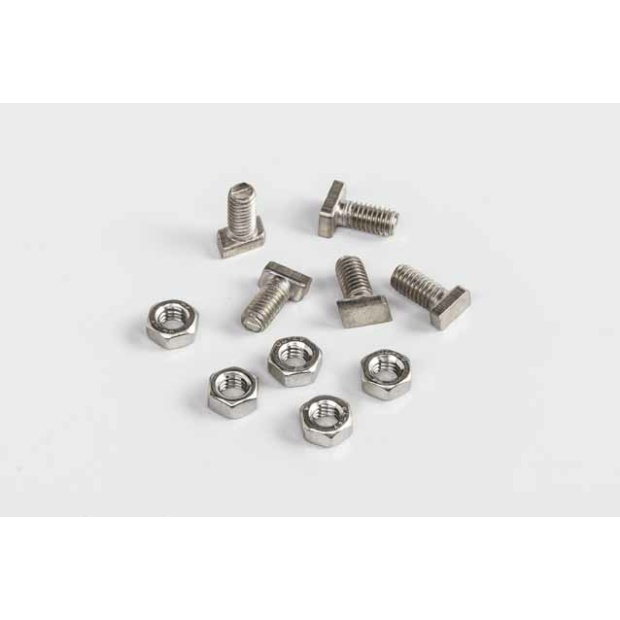 ACD Inox Hamerkopbout met moertje