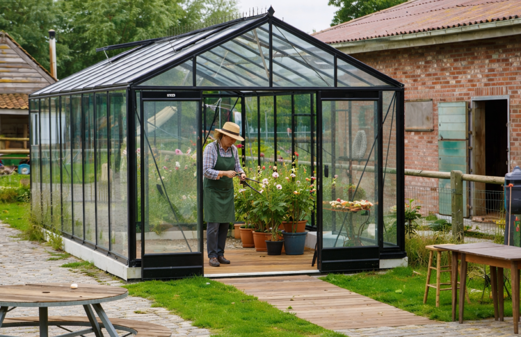 ACD-tuinkas Extra hoog